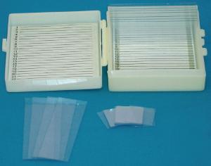 Microscope slide making set