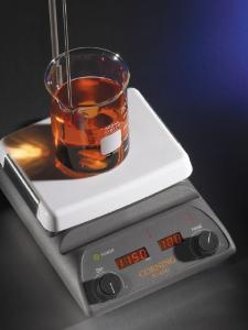 Digital Stirring Hot Plate in Use