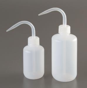 Narrow Mouth, One Piece Cap Washing Bottles