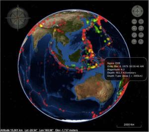 Layered Earth Geology Web