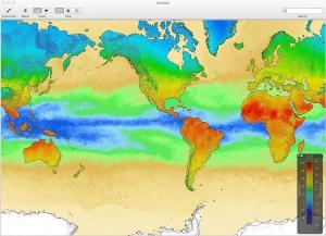 Layered Earth Meteorology Web