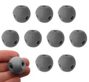 Four Hole Molecular Ball, Grey