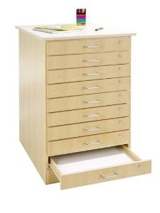 Taboret, 10 Drawers