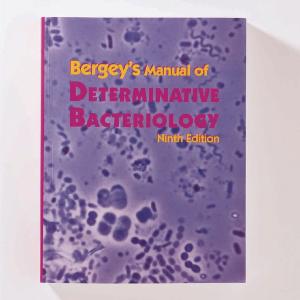 Berge's Manual Of Determinative Bacteriology: Ninth Edition