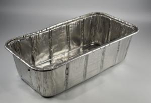 Pan alum. Foil loaf 11x21x6  cm (bread)