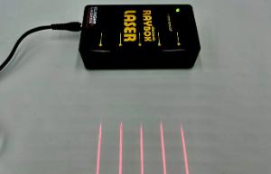 Laser ray box, electronic