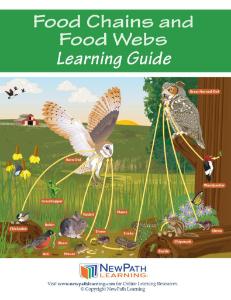 Guide, food webs W online lesson