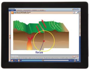 Guide, earthquakes W online lesson