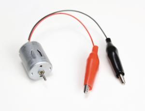 DCM045-L miniature DC motor with alligator leads