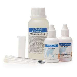 Water-salinity test kit hanna