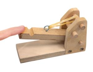 Mini catapult wooden