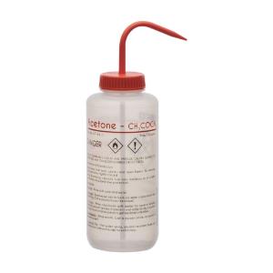 Wash bottle, acetone, 1000 ml