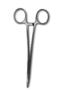 Hemostatic Forceps, Curved