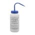 Wash bottle, sodium hypochlorite, 500 ml